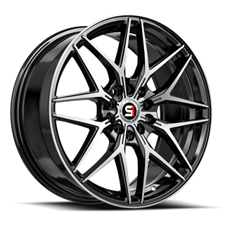SPEC-1 RACING | SP-60 17x7.5 ET42 - Gloss Black & Machined