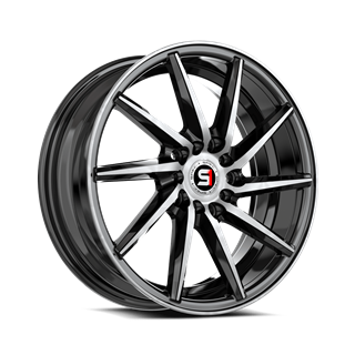 SPEC-1 RACING | SP-74 16x6 ET35 - Gloss Black & Machined