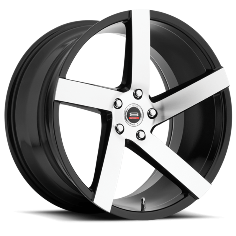 SPEC-1 RACING | SPM-80 22x9 ET15 - Gloss Black Machined