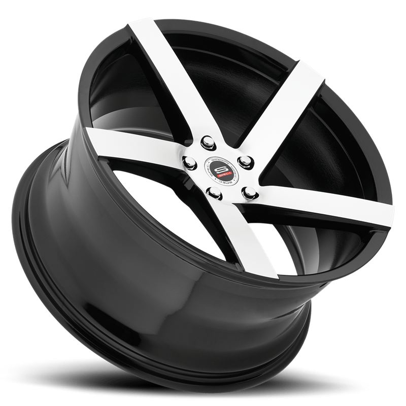 SPEC-1 RACING | SPM-80 22x9 ET15 - Gloss Black Machined