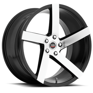SPEC-1 RACING | SPM-80 20x9 ET32 - Gloss Black Machined