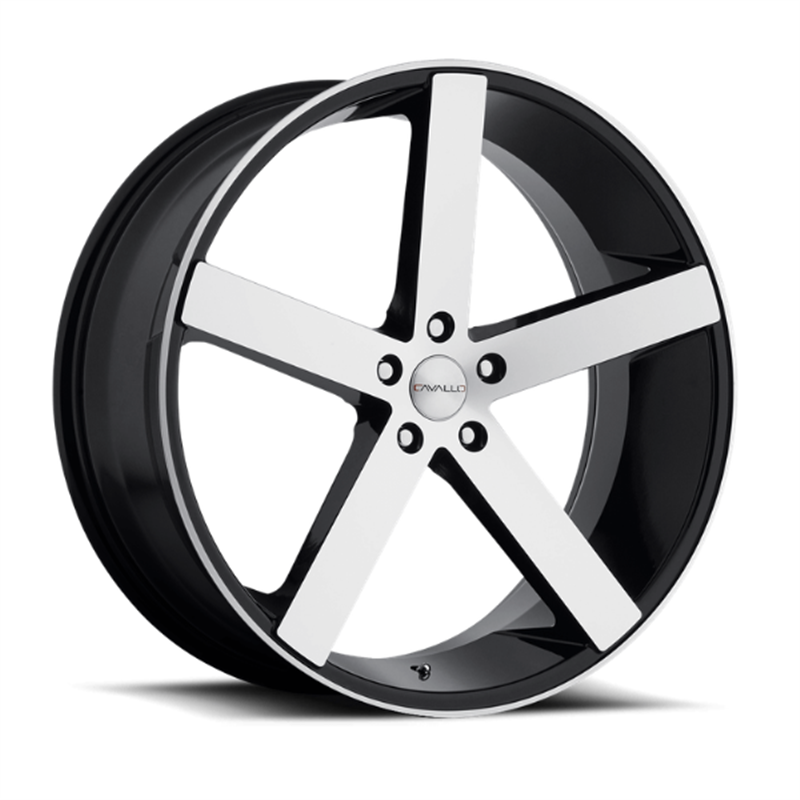 SPEC-1 RACING | SP-5 22x9 ET35 - Gloss Black Machined