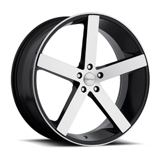 SPEC-1 RACING | SP-5 20x8.5 ET15 - Gloss Black Machined