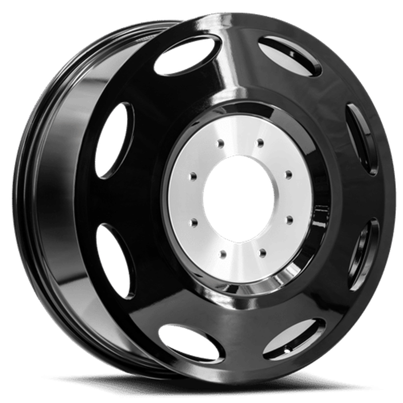 XF OFFROAD | DUALLY INNER-GB 26x8.25 ET100 - Gloss Black Dually