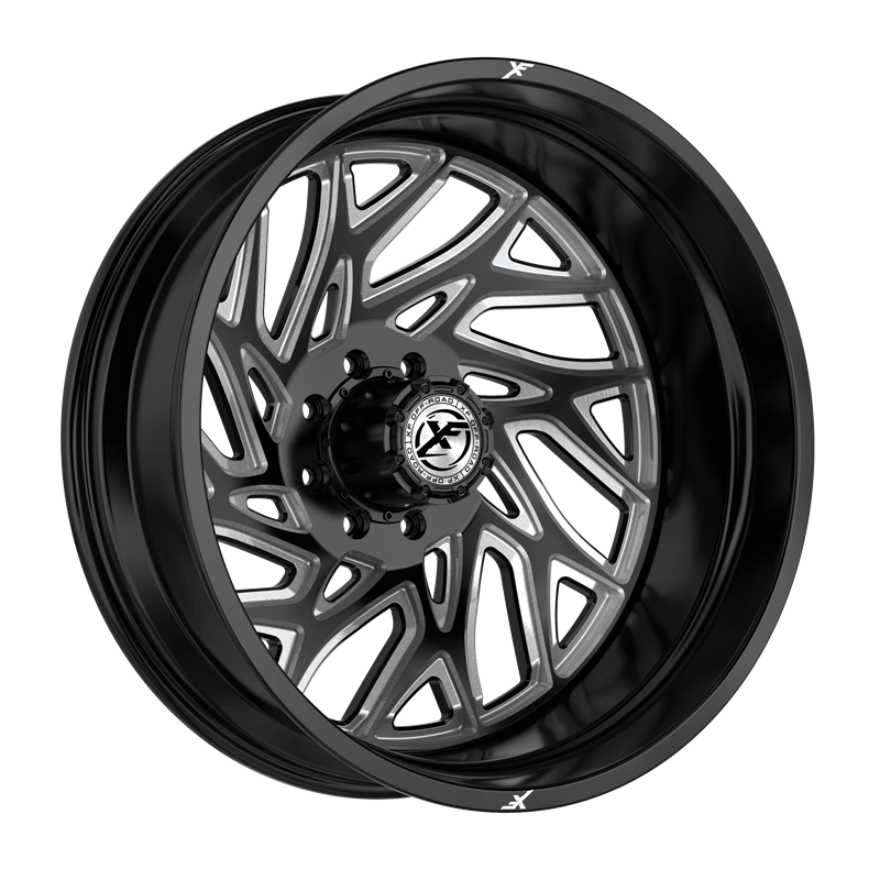XF OFFROAD | XF-229GBML-R 26x8.25 ET-232 - Gloss Black Milled