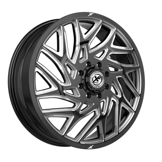 XF OFFROAD | XF-229GBML-F 26x8.25 ET110 - Gloss Black Milled
