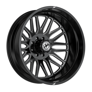 XF OFFROAD | XF-240 22x10 ET-24 - Gloss Black Milled