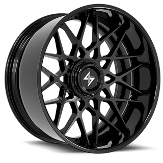SENTALI BARREL FORGED XTREME | BFX5 24x14 ET-76 - Gloss Black