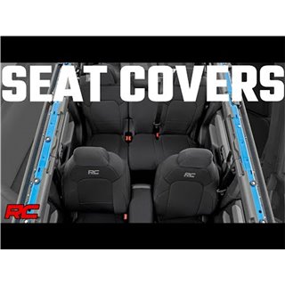Rough Country | Seat Cover Set - Bronco 2.3T / 2.7T 2021-2022
