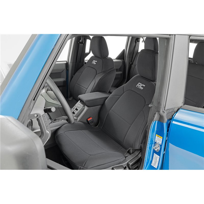 Rough Country | Seat Cover Set - Bronco 2.3T / 2.7T 2021-2022