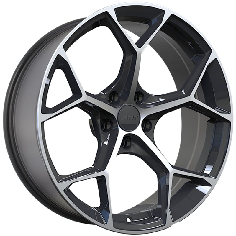 ART Replica | REPLICA 318 19x8.5 ET35 - Gloss Black - Machined Face
