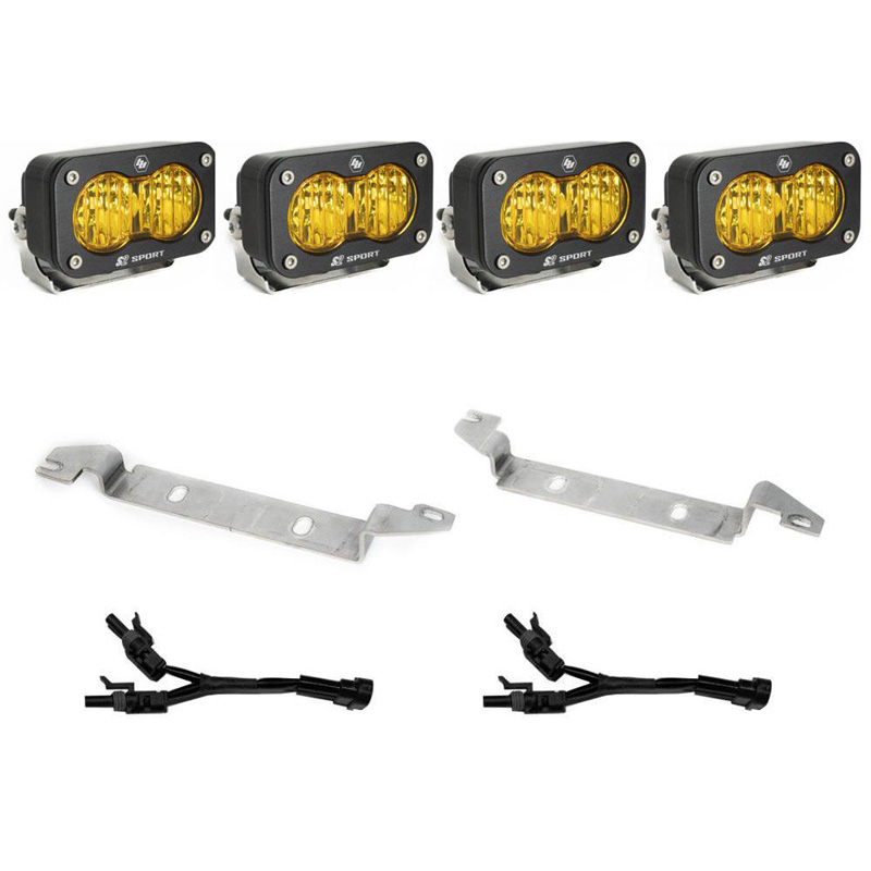 Baja Designs | S2 Sport Dual Fog Pocket Light Kit - Tundra 3.4T 2022-2024