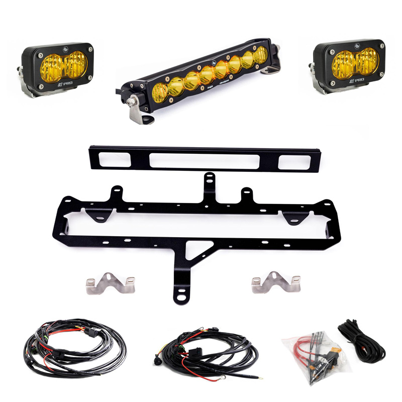 Baja Designs | S8 10-inch/S2 Pro Grille Light Kit - Tacoma 2.4T 2024-2025