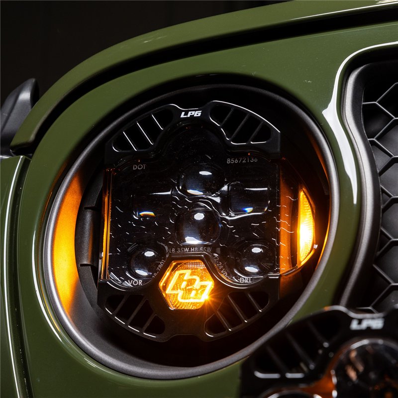 Baja Designs | DOT LP6 LED Headlight Kit - Gladiator / Wrangler (JL) 2018-2025