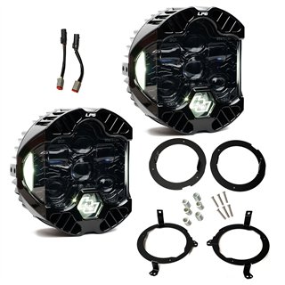 Baja Designs | DOT LP6 LED Headlight Kit - Gladiator / Wrangler (JL) 2018-2025
