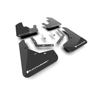 RallyArmor | Black UR Mud Flap White Logo - CR-V 2023-2026