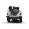 RallyArmor | Black UR Mud Flap Logo Noir Métallique - Grenadier / Quartermaster 2023-2025