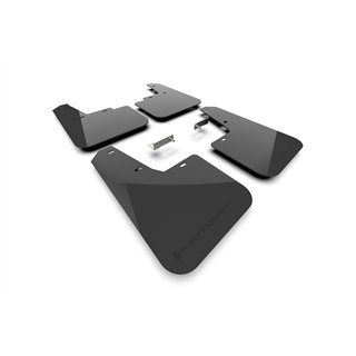 RallyArmor | Black UR Mud Flap Metallic Black Logo - Outback / Wilderness 2026 RallyArmor Mud Flaps