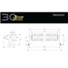 Diode Dynamics | Light bar featuring advanced TIR optics for high efficiency and focus. - Forester 2.0T / 2.5L 2016-2018