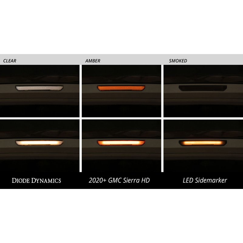 Diode Dynamics | Direct replacement for your factory sidemarker lamp. - Canyon / Sierra 2500 HD / 3500 HD 2.7T / 6.6L 2020-2025