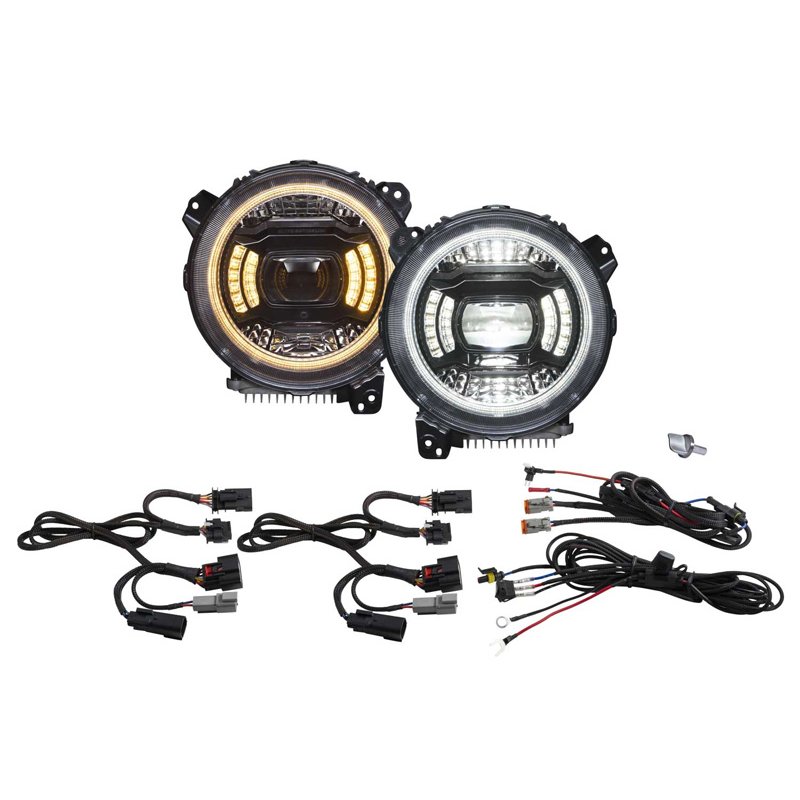 Diode Dynamics | Full LED Headlights - Gladiator / Wrangler (JL) 2018-2025