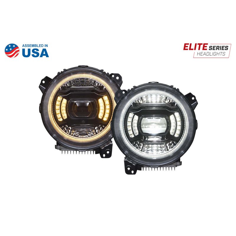 Diode Dynamics | Full LED Headlights - Gladiator / Wrangler (JL) 2018-2025