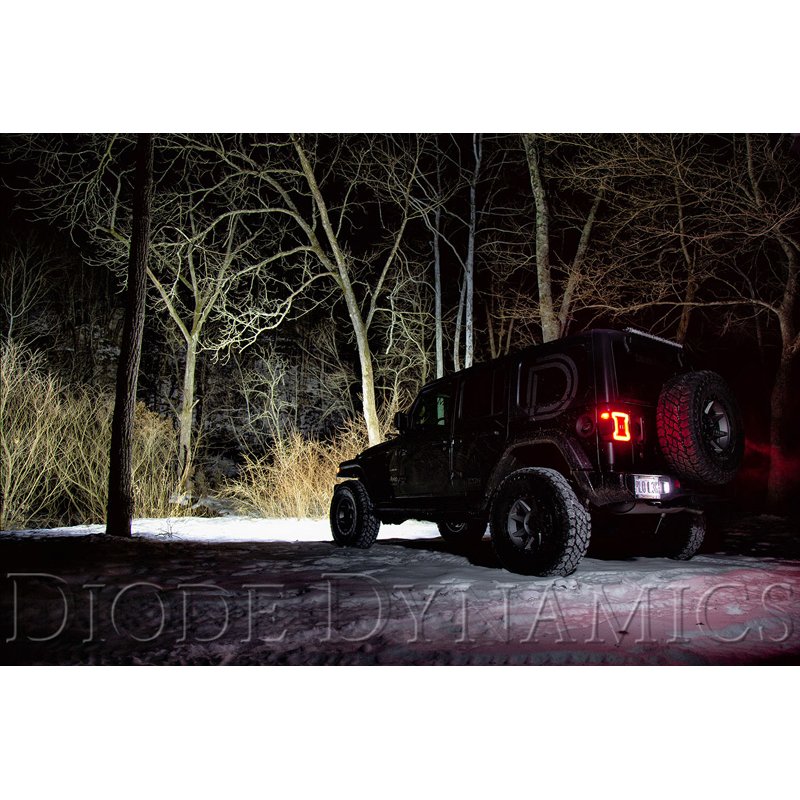 Diode Dynamics | Light bar featuring advanced TIR optics for high efficiency and focus. - Gladiator / Wrangler (JL) 2018-2025