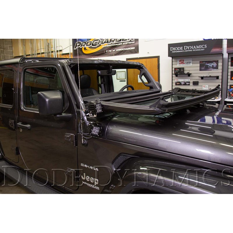 Diode Dynamics | Light bar featuring advanced TIR optics for high efficiency and focus. - Gladiator / Wrangler (JL) 2018-2025