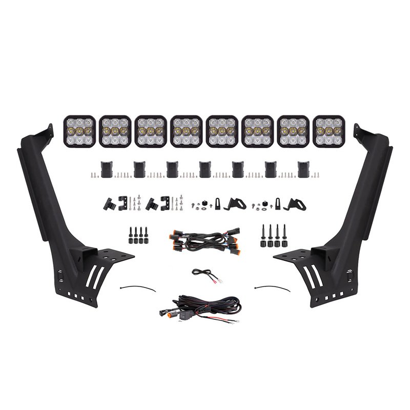 Diode Dynamics | Pod light featuring advanced TIR optics for high efficiency and focus. - Gladiator / Wrangler (JL) 2018-2025