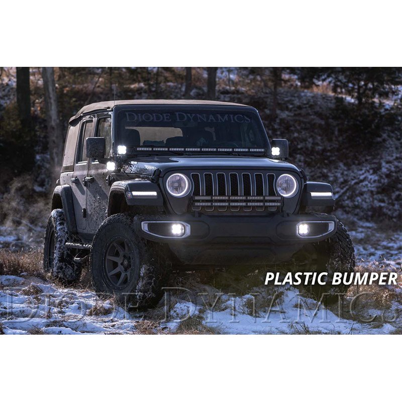 Diode Dynamics | Pod light featuring advanced TIR optics for high efficiency and focus.