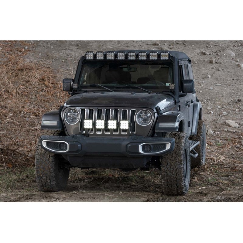 Diode Dynamics | Pod light featuring advanced TIR optics for high efficiency and focus. - Gladiator / Wrangler (JL) 2018-2025