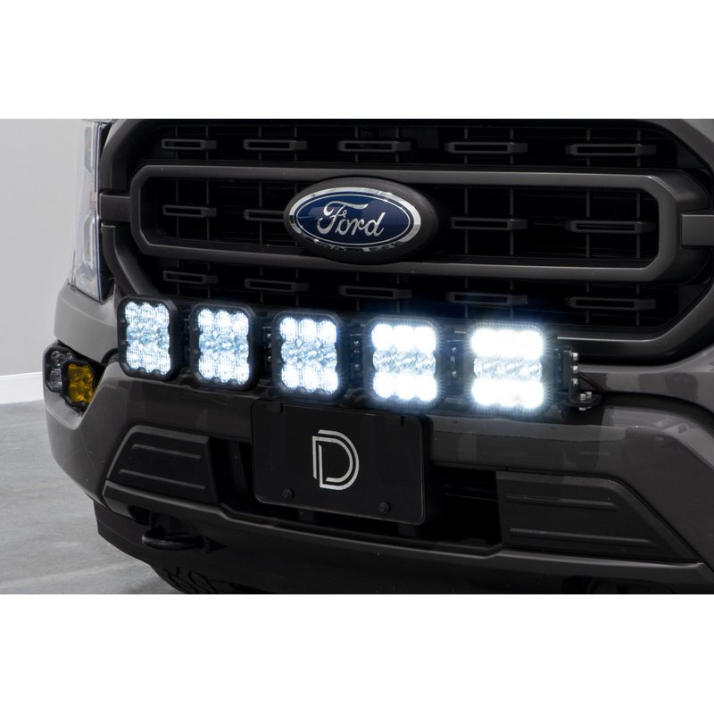 Diode Dynamics | Pod light featuring advanced TIR optics for high efficiency and focus. - F-150 2021-2023
