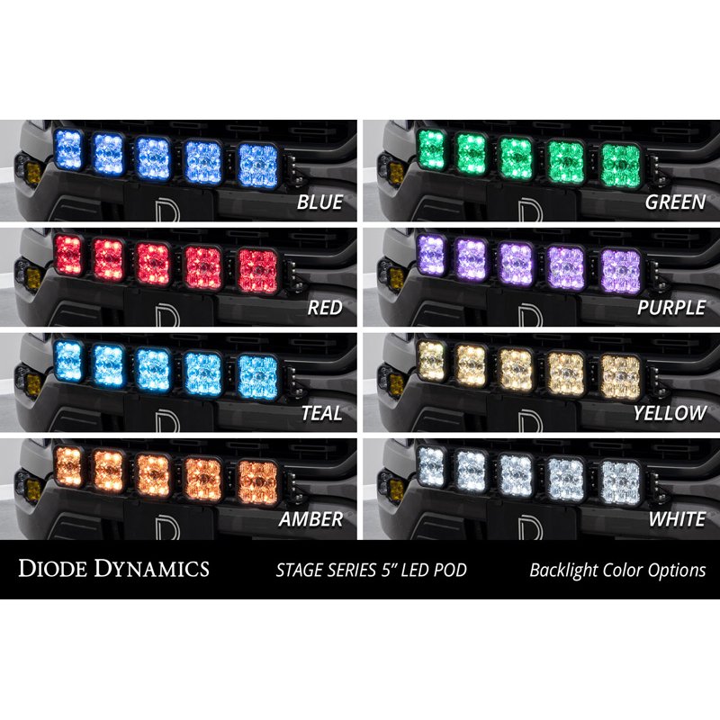Diode Dynamics | Pod light featuring advanced TIR optics for high efficiency and focus. - F-150 2021-2023