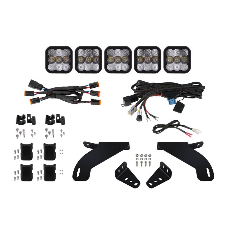 Diode Dynamics | Pod light featuring advanced TIR optics for high efficiency and focus. - F-150 2021-2023
