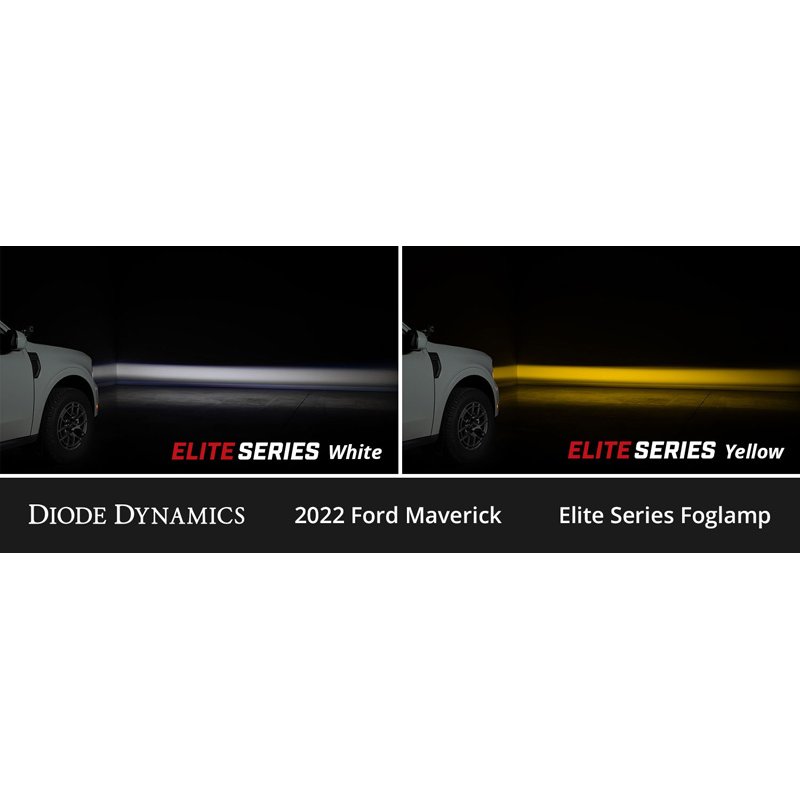 Diode Dynamics | Adds SAE-compliant fog lights - Maverick 2.0T / 2.5L 2022-2024