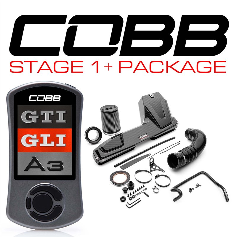 COBB | Stage 1 + Redline Carbon Fiber Power Package with DSG / S Tronic Flashing - (Mk7/Mk7.5) GTI / Jetta (A7) GLI / Audi A3...