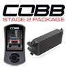 COBB | Stage 2 Power Package Black Factory Location Intercooler (No Intake) - F-150 Raptor 2021-2023