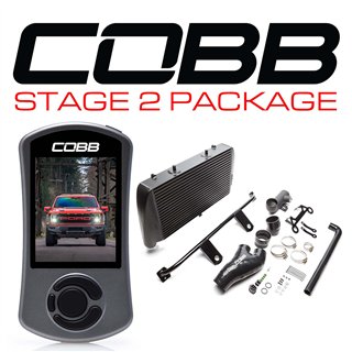 COBB | Stage 2 Power Package Black FMIC (No Intake) - F-150 Raptor 2021-2023 COBB Stage de Performance