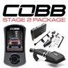 COBB | Stage 2 Power Package Black FMIC (w/ HCT Intake) - F-150 Raptor 2021-2023