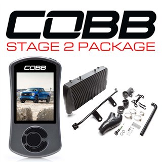 COBB | Stage 2 Power Package Black - F-150 3.5L / Tremor 2021-2022 COBB Performance Packages