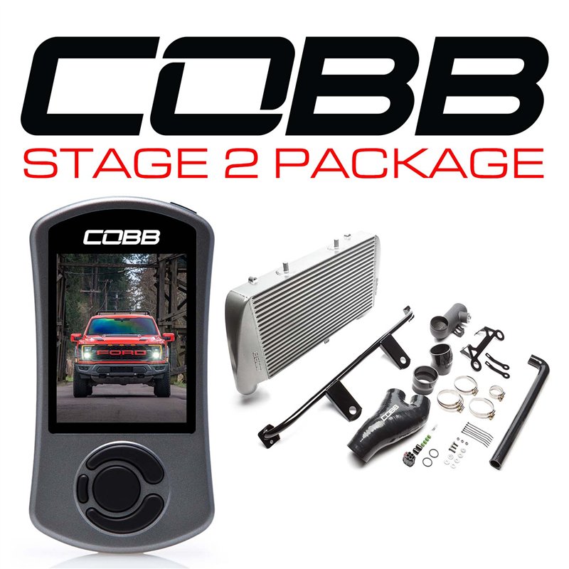 COBB | Stage 2 Power Package Silver FMIC (No Intake) - F-150 Raptor 2021-2023 COBB Stage de Performance
