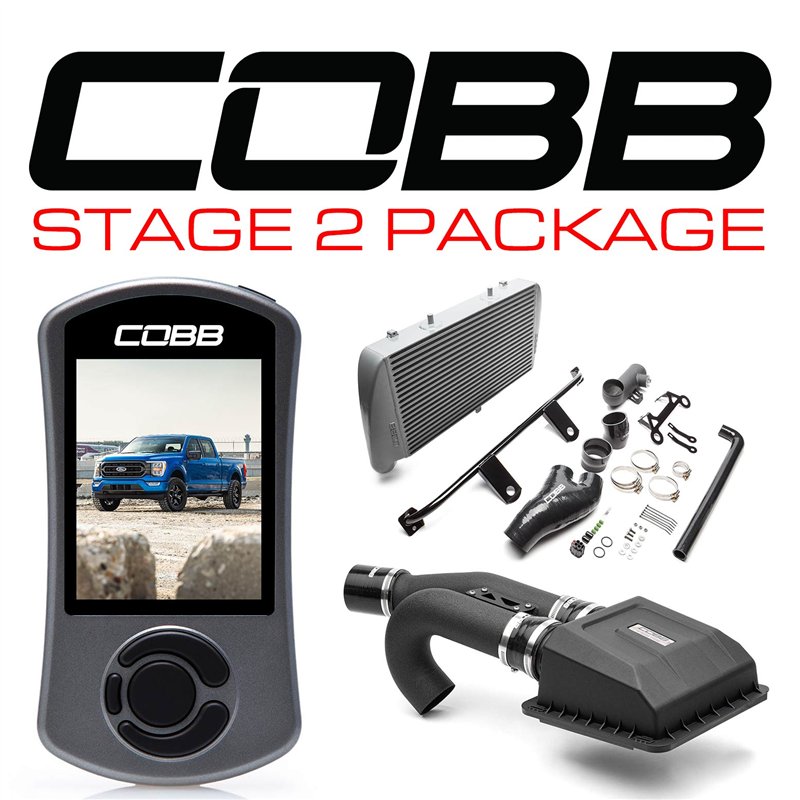 COBB | Stage 2 Power Package Silver FMIC (w/ HCT Intake) - F-150 Tremor 2021-2022