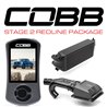 COBB | Stage 2 Redline Carbon Fiber Intake Power Package Black (Factory Location Intercooler) - F-150 Tremor 2021-2022