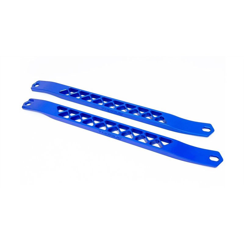 Torque Solution | Billet Strut Cross Braces (Blue) - Toyota GR Supra MKV A90 / A91 2020-2026