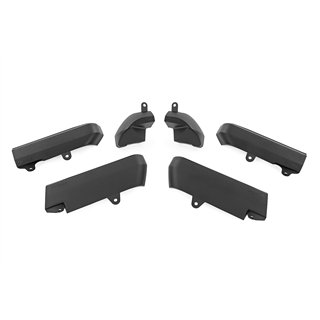 Rough Country | Mud Flap Delete - Silverado 2500 HD / 3500 HD 6.6L 2020-2025