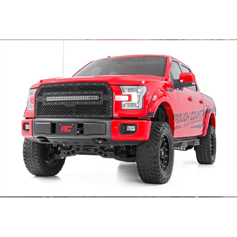 Rough Country | Mesh Grille - F-150 2.7T / 3.5L / 5.0L 2015-2017