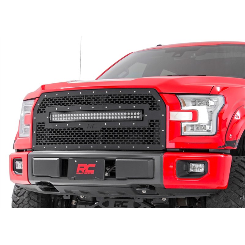 Rough Country | Mesh Grille - F-150 2.7T / 3.5L / 5.0L 2015-2017