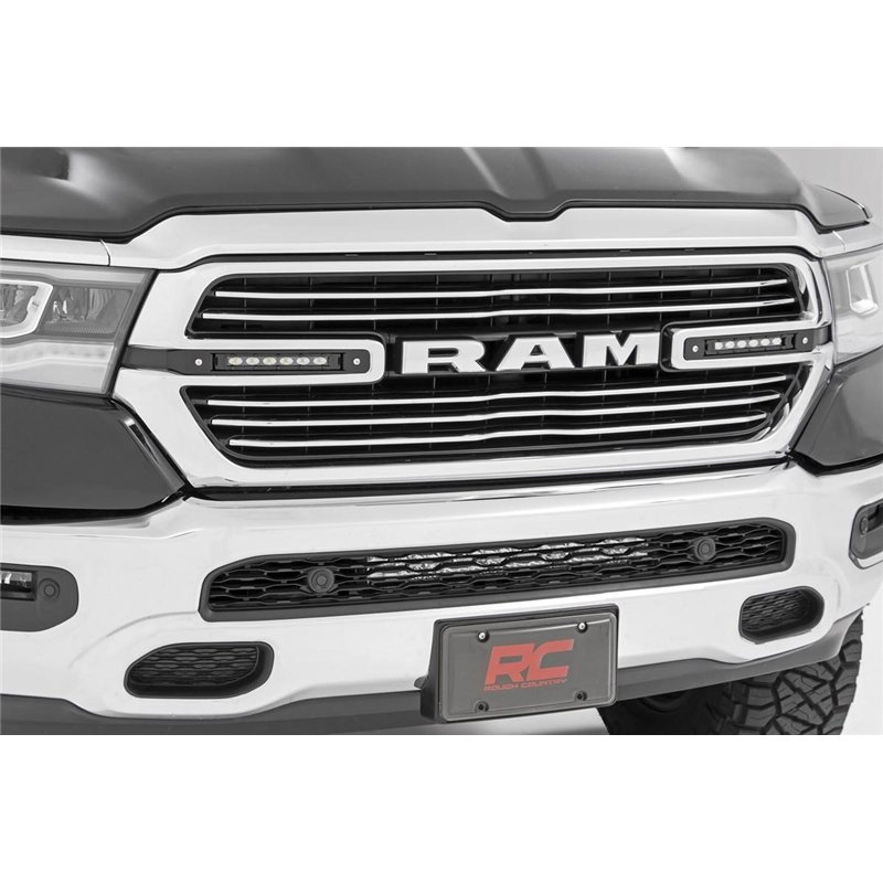 Rough Country | Dual 6in LED Grille Kit - Ram 1500 2019-2024