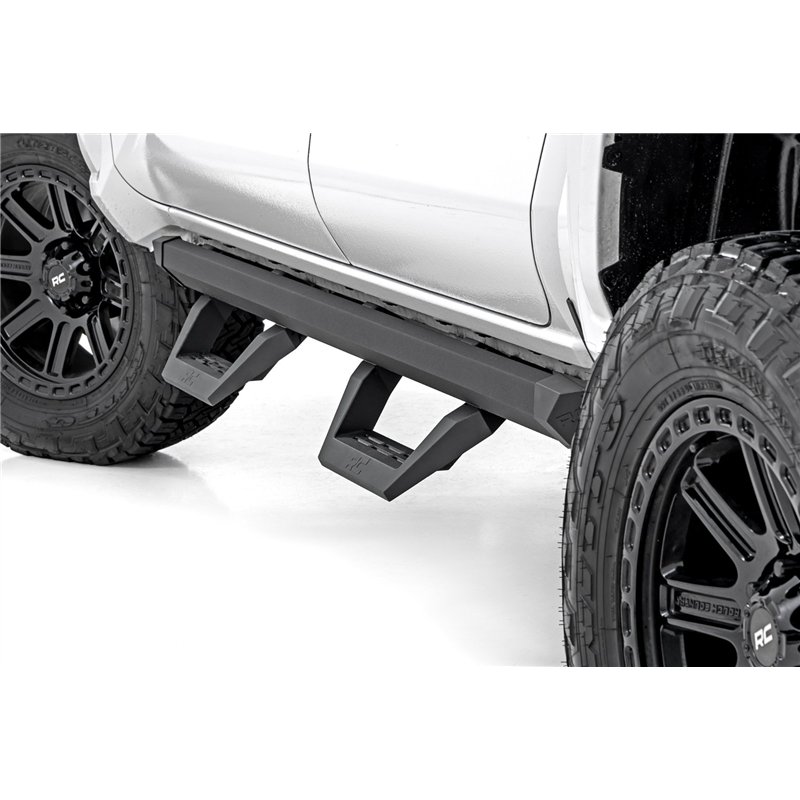 Rough Country | SRX2 Adjustable Aluminum Steps - Tacoma 2.4T 2024-2025