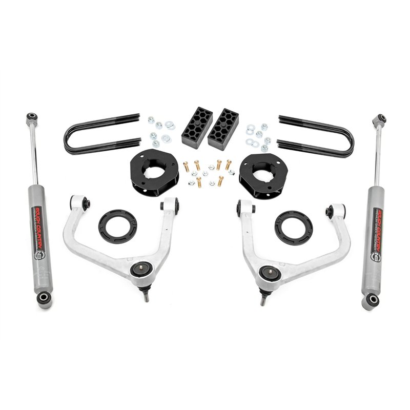 Rough Country | 3.5 Inch Lift Kit - Silverado 1500 2025